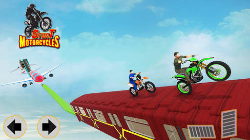 Moto Bike Stunt Racing Simulator screenshot 2