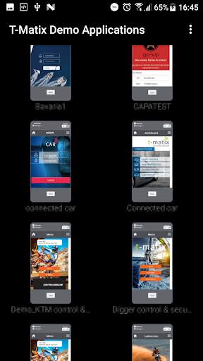 t-matix IoT App screenshot 1