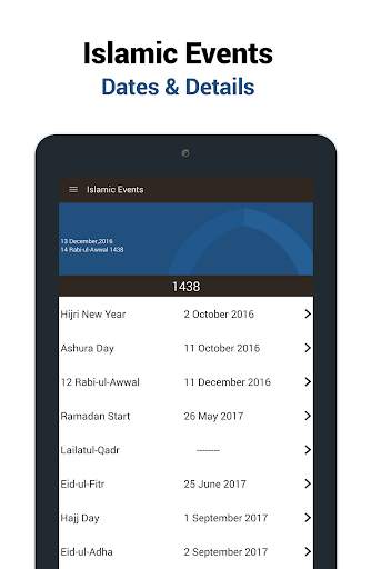 Islamic Hijri Calendar 2020 screenshot 7