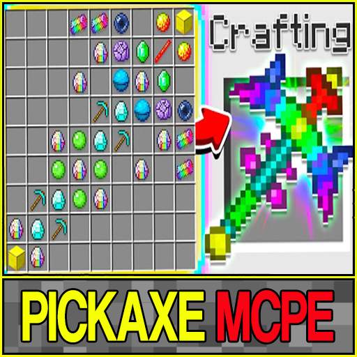 100 Pickaxe Craft Mod for MCPE 1.0