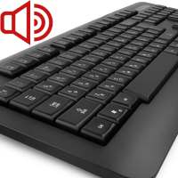 Keyboard sounds. Collection logo