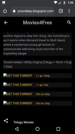 Movies4Free - Download latest movies screenshot 4