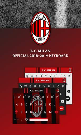AC Milan Official Keyboard screenshot 1