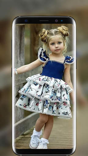 Cute Baby Girl Wallpaper HD: 4k Live Wallpapers screenshot 3