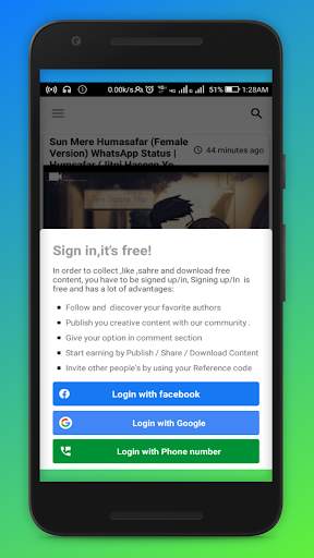 Video Status Zone App screenshot 1