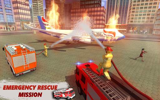 American FireFighter Hero: Fire Truck Simulator screenshot 8