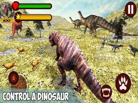 T-Rex Dino & Angry Lion Attack screenshot 11