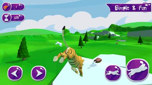 タイガーシミュレータータイガーライディングゲーム screenshot 22