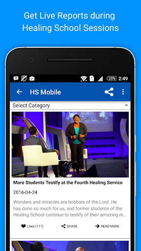 Healing School Mobile screenshot 8