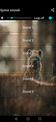 hyena sounds screenshot 3