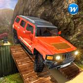 Off Road 4x4 Jeep hill Driving logo
