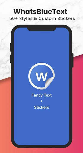 Fancy Text   Sticker Maker (WAStickerApps) screenshot 1
