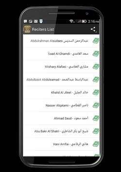 Top Quran Recitation MP3 5 تصوير الشاشة