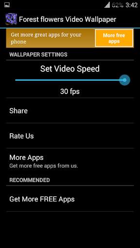 Forest flowers Video Wallpaper screenshot 8