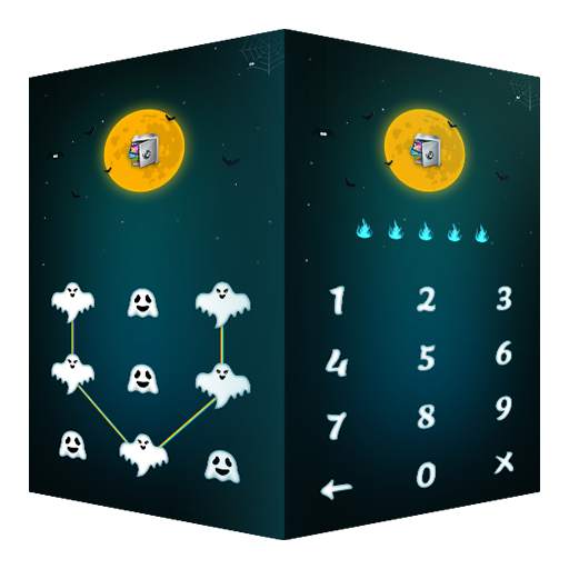 AppLock Live Theme Ghost 1.0