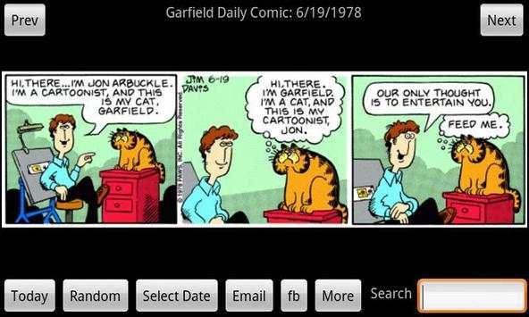 Garfield Daily screenshot 1