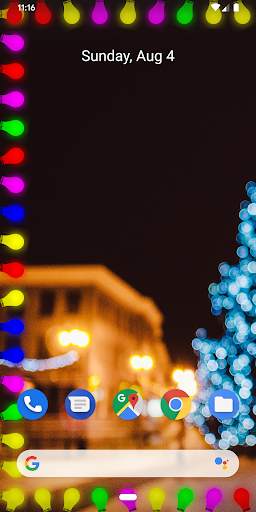 Xmas Edge Live Wallpaper (Edge Lighting S20, S21) screenshot 5