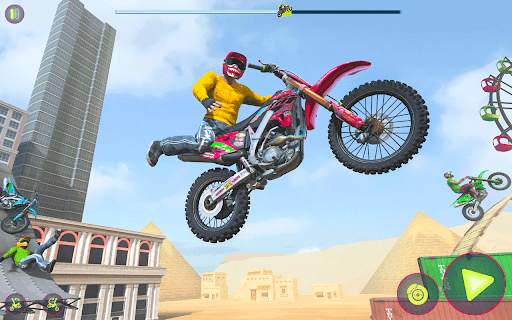 Crazy Bike Racing Stunt Game screenshot 12