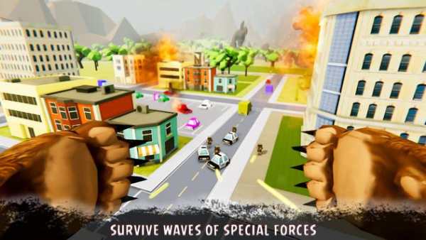 Monster Bear Rampage Game- Smash City Mayhem screenshot 2