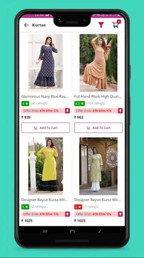 Woman latest dress online shopping with onlinehub screenshot 5