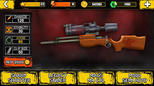 Halloween Sniper : Scary Zombies screenshot 24