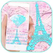 Dream Paris Tower Keyboard Theme 10001002