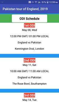 Pak vs Eng Live Cricket Scores 2019 screenshot 3