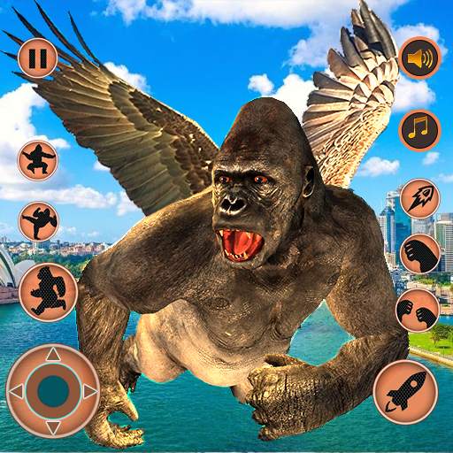 Flying Gorilla Animal Sim 3D 1.0.24