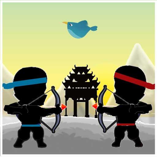Archer ninja challenge and combat icon