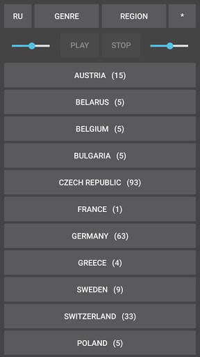 Internet Radio screenshot 2