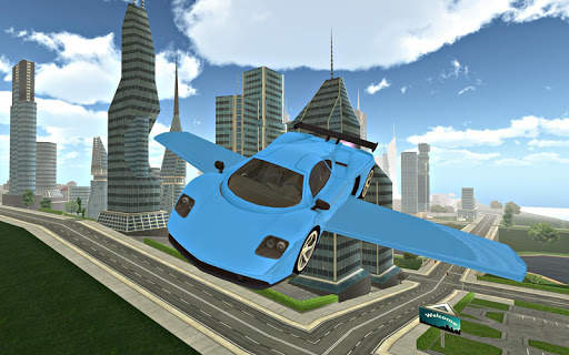 Flying Car Simulator Xtreme 3D screenshot 6