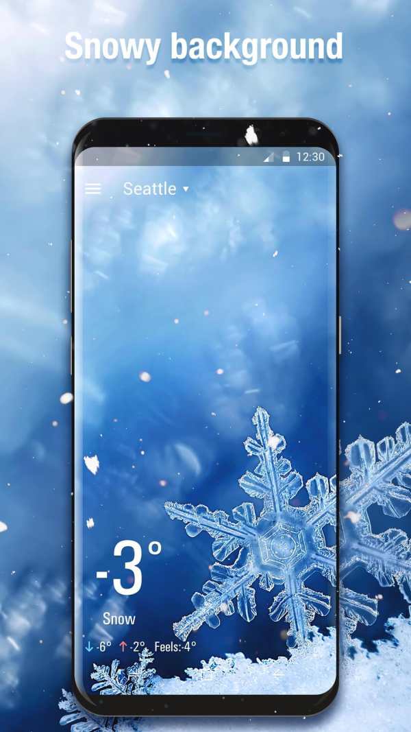 3D Weather Live Wallpaper for Free screenshot 2