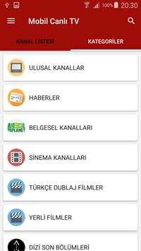 Mobil Android TV - Canlı TV screenshot 3