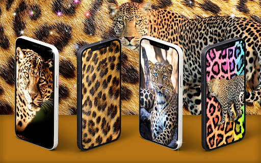 Cheetah leopard live wallpaper screenshot 1