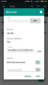 Watercat Download Manager screenshot 4