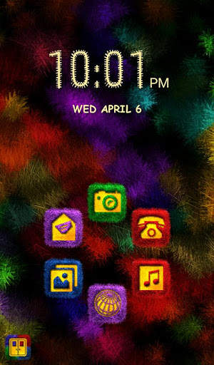 TSF NEXT ADW NOVA LAUNCHER FUZZY THEME screenshot 5