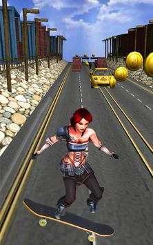Street Skateboard Skater Bus Rush screenshot 8