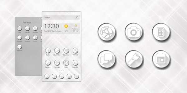 Pure Peace CM Launcher Theme screenshot 1