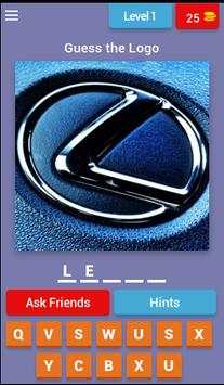 Cars Logos Quiz Hd Ultimate Edition screenshot 1