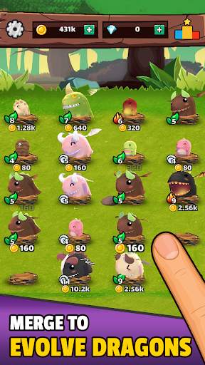 Dragon Merge - Idle RPG Adventure screenshot 4