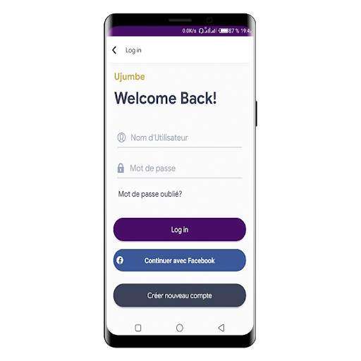 Ujumbe Messenger screenshot 1