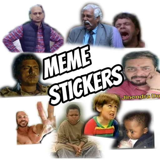 gaali meme Stickers - WAStickersApps icon