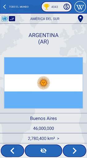 Juego de banderas del mundo screenshot 17