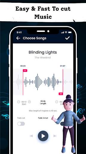 Audio MP3 Cutter & Tone Maker 5 تصوير الشاشة