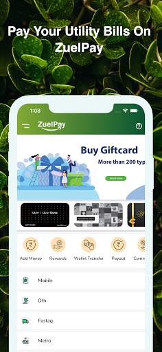 ZuelPay - Recharges, Pay bills, Travels & UPI Pay screenshot 5