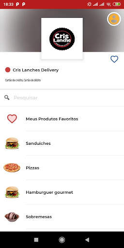 Cris Lanches Delivery screenshot 1