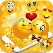 Cute Emoji Smileys Theme on 9Apps