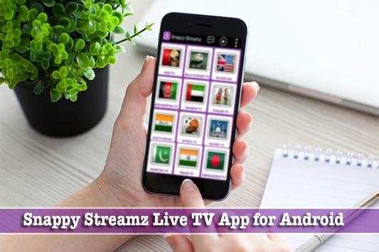 S‍n‍ap‍p‍y Strea‍mz Li‍ve ‍T‍V‍ App for And‍ro‍i‍d screenshot 4