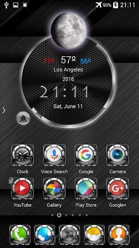 TSF Shell Launcher Theme Mech screenshot 2