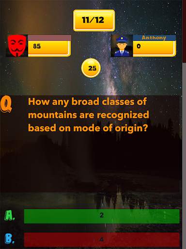 Geology knowledge test screenshot 6